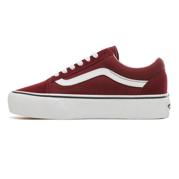 VANS OLD SKOOL PLATFORM PORT ROYALE/TRUE WHITE