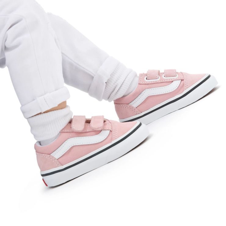 VANS TD Old Skool V, powder pink/true white