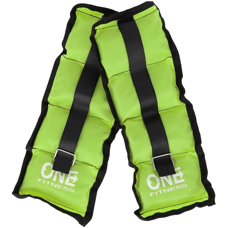 ONE FITNESS WW02 2 x 1,5 kg zelené