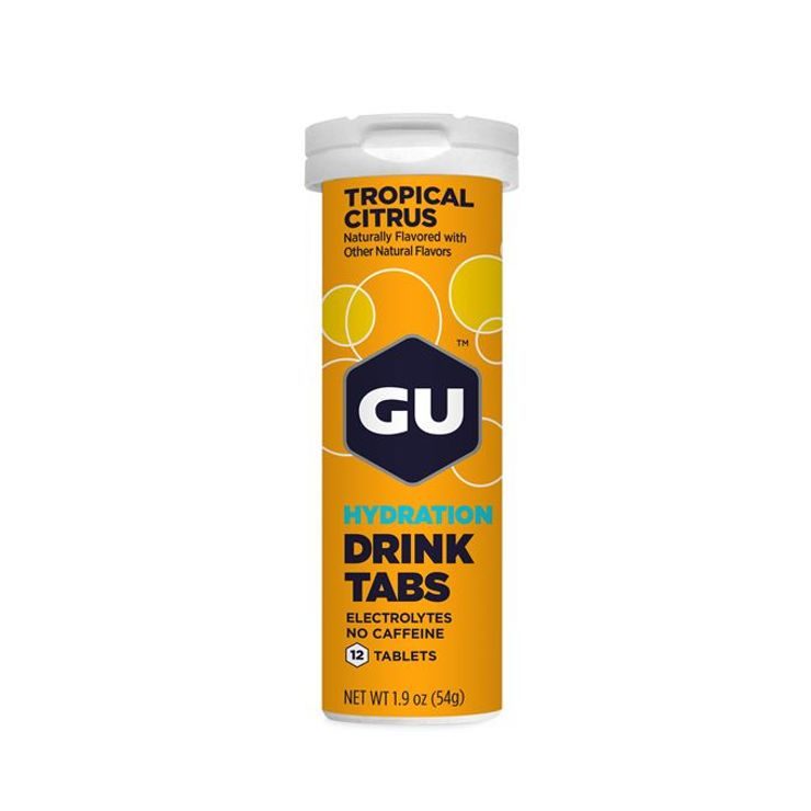 GU Hydration Drink Tabs 54 g Tropical Citrus