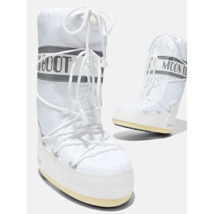 MOON BOOT ICON NYLON WHITE