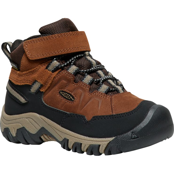 KEEN TARGHEE IV MID WP CHILDREN bison/brindle
