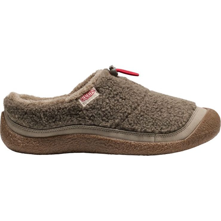 KEEN HOWSER III SLIDE WOMEN, brindle/brindle sherpa fleece