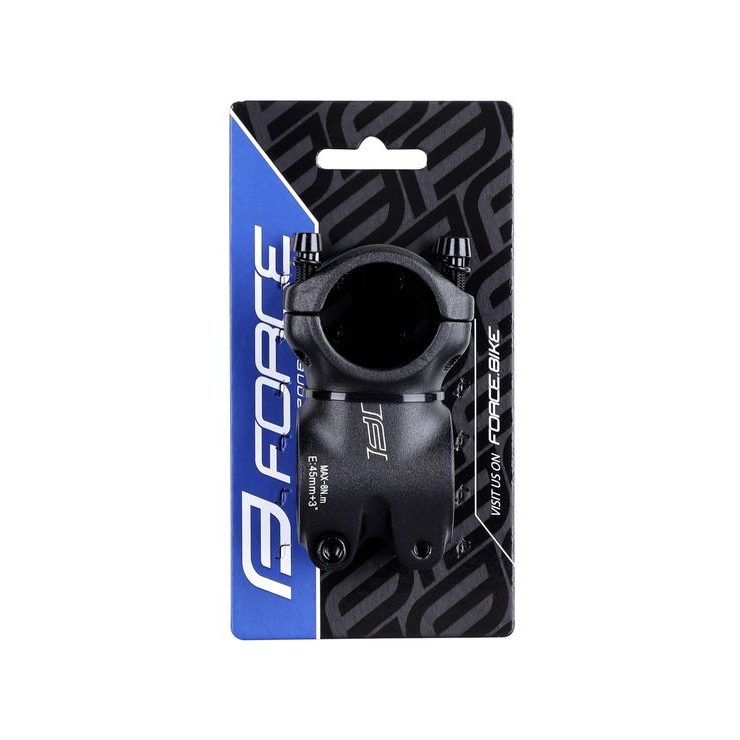 FORCE BASIC S4.5 31,8/45mm Al, černý