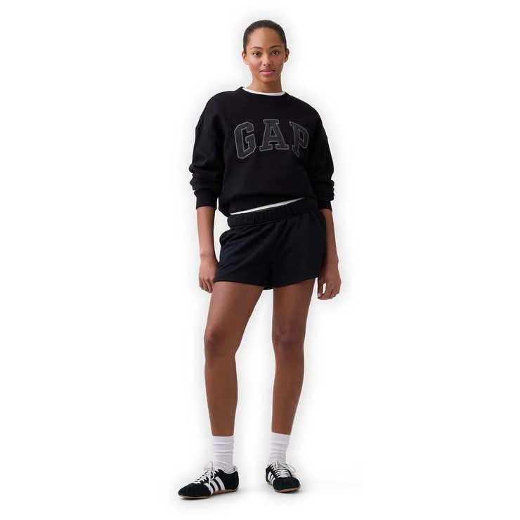 GAP 898181-01 Mikina s logem Unisex Černá