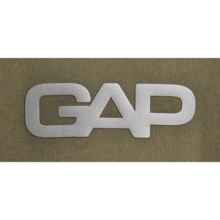 GAP 866361-01 Crop tričko s logem Zelená