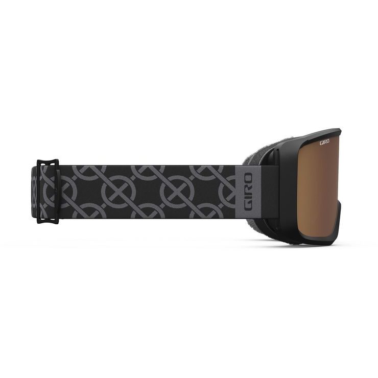 GIRO Sagen W Black Monogram Amber Gold/Yellow (2skla)