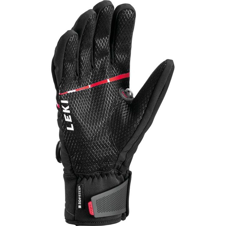 LEKI Progressive Tune S Boa® LT, black-red