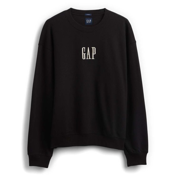 GAP 873445-03 Oversize mikina VintageSoft Černá