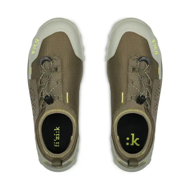 FIZIK TERRA ERGOLACE FLAT 2.0 FOREST GREEN - CARAMEL