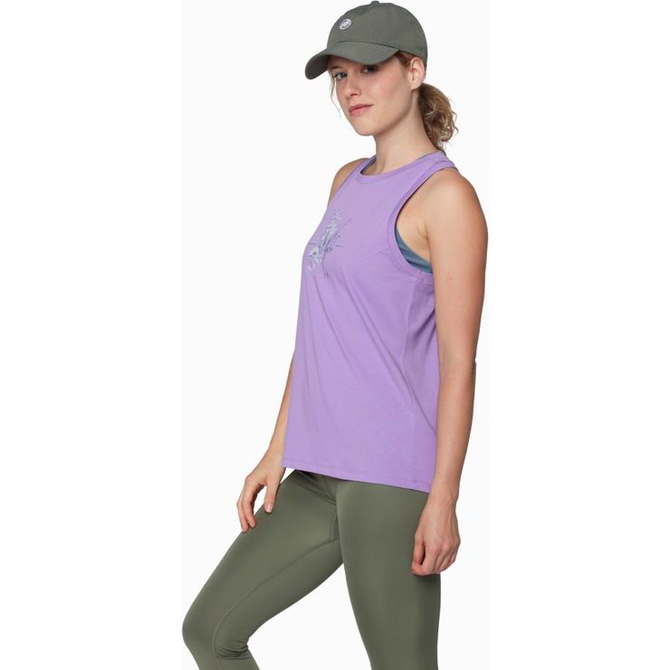 MAMMUT Core Tank Top Women Flower lavandin