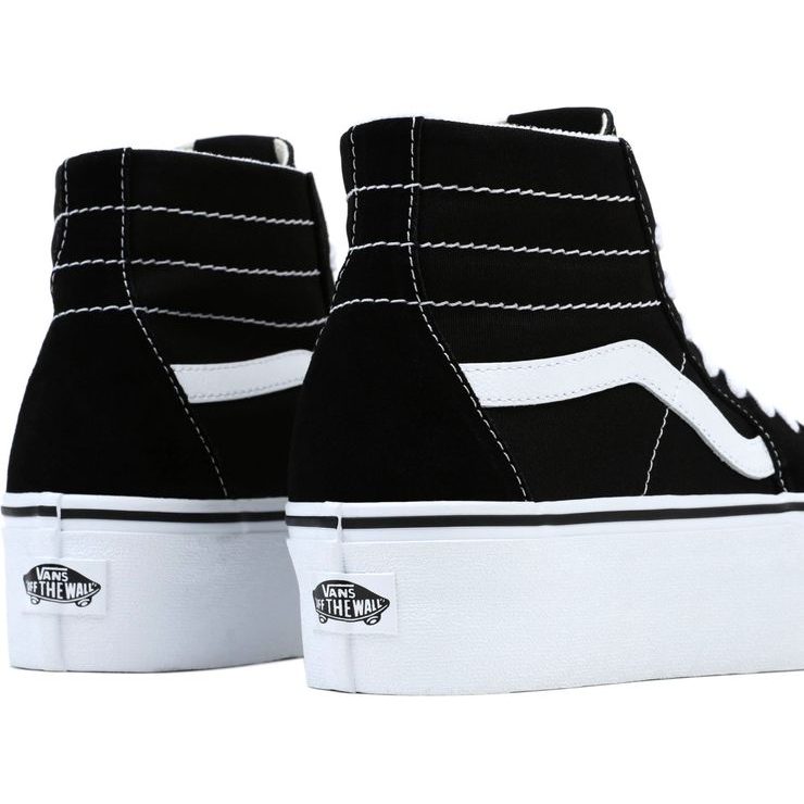 VANS UA SK8-Hi Tapered Stackfo BLACK/TRUE WHIT