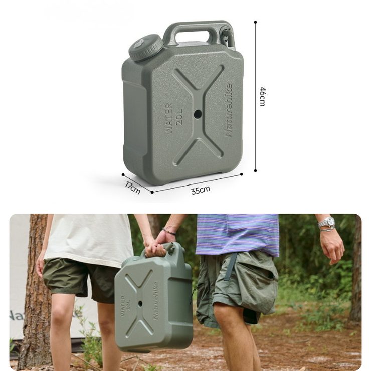 NATUREHIKE Kanystr na vodu C18 20l 1220g army green