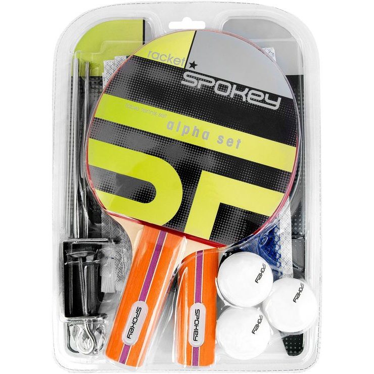 SPOKEY ALPHA SET 2 pálky, 3 míčky, síť
