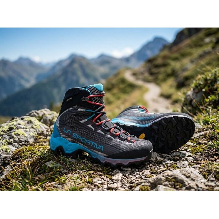 LA SPORTIVA Aequilibrium Hike Woman GTX Carbon/Malibu Blue