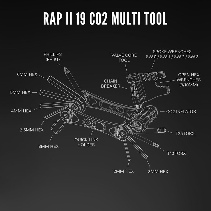 LEZYNE RAP II 8