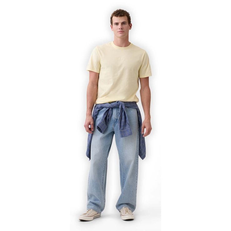 GAP 799323-10 Tričko s logem Everyday Soft Žlutá