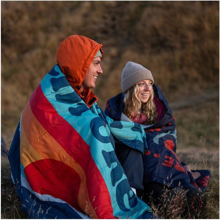 LIFEVENTURE Sundown Blanket Lined Retro
