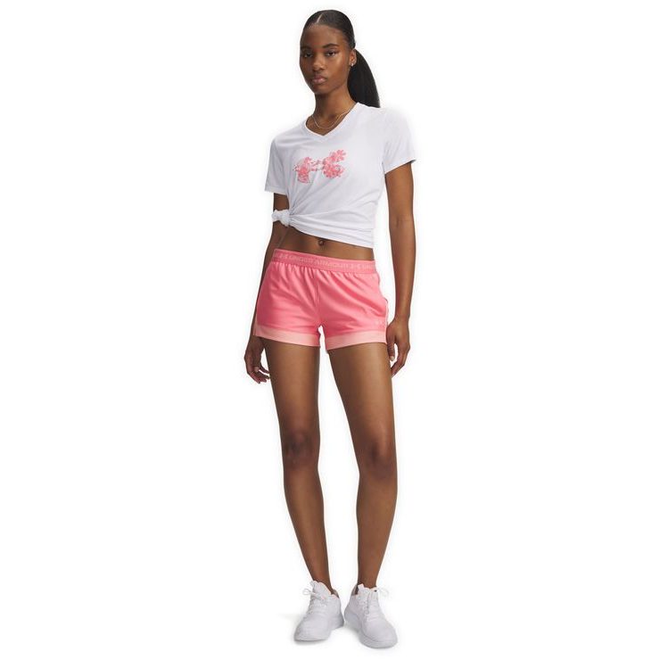 UNDER ARMOUR Tech Play Up 3in Colorblock-PNK
