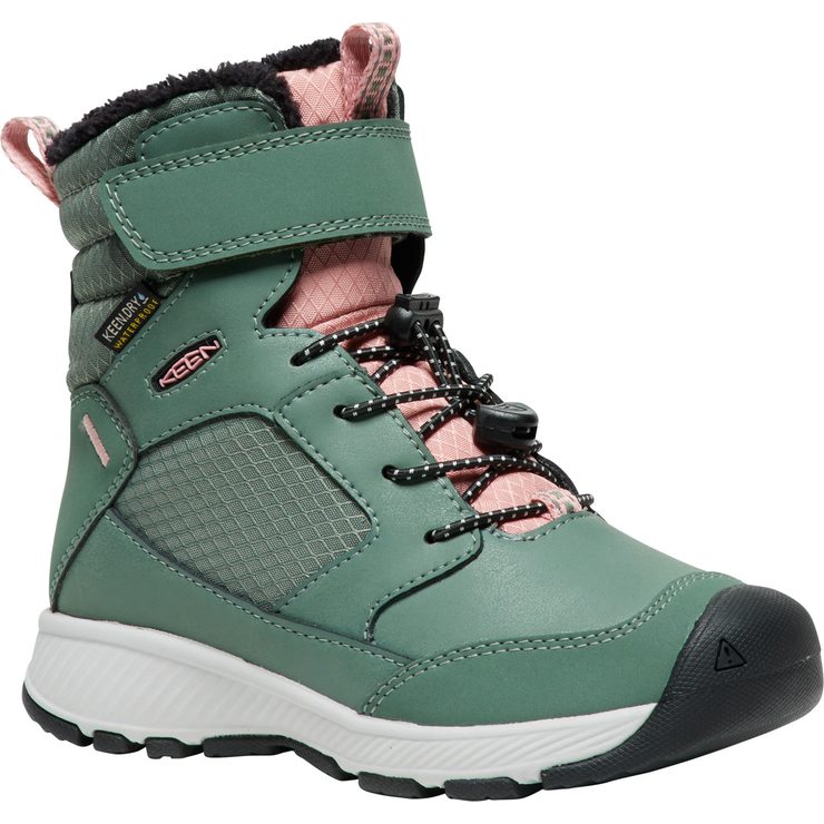 KEEN SKUA WINTER WP CHILDREN dark forest/rose elegance