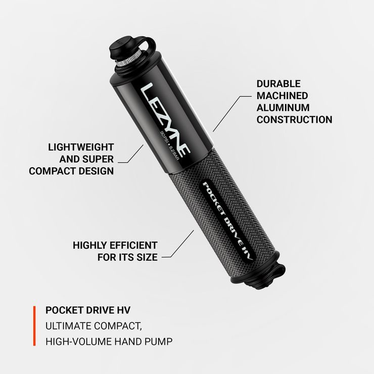 LEZYNE POCKET DRIVE HV LITE GREY