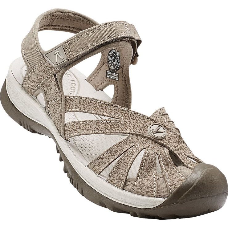 KEEN ROSE SANDAL WOMEN, brindle/shitake