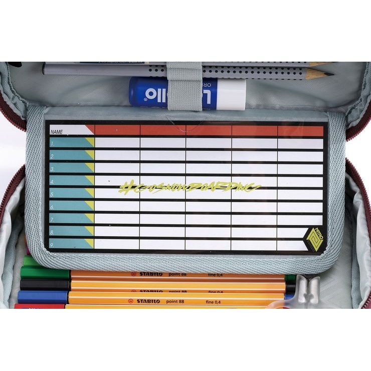 NITRO PENCIL CASE XL wine