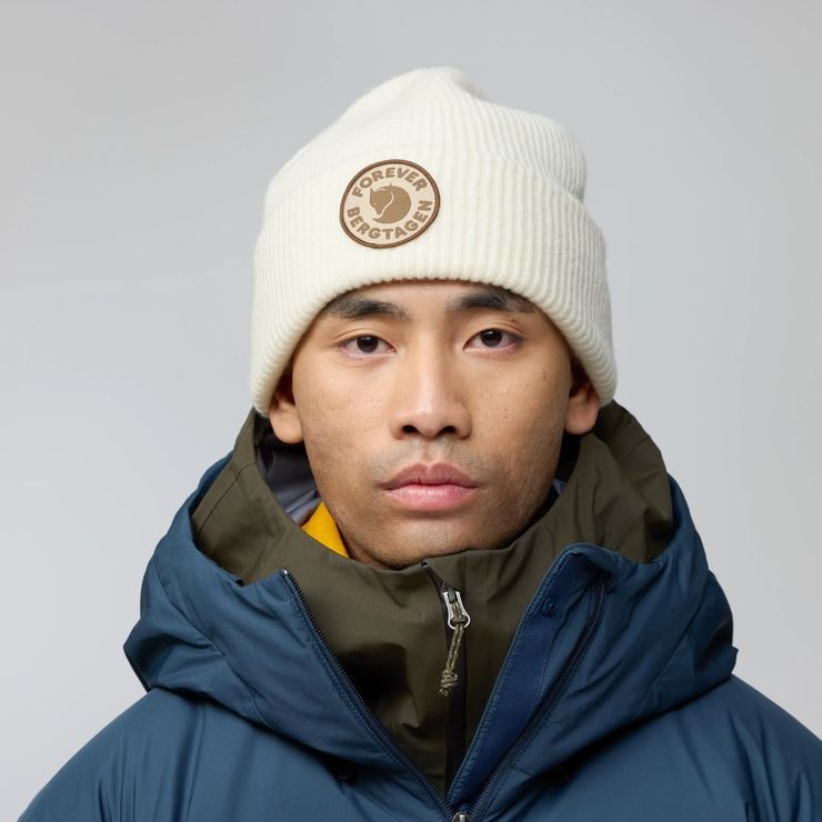 FJÄLLRÄVEN Bergtagen Forever Wool Beanie Flame Orange