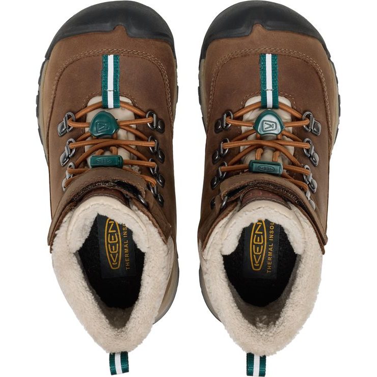 KEEN KANIBOU WP CHILDREN, dark earth/roasted pecan