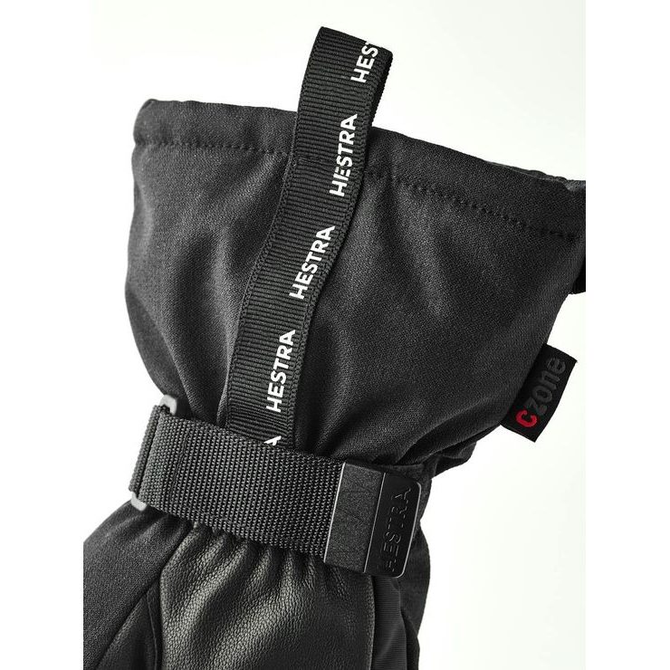 HESTRA CZone Mountain - 5 finger Svart