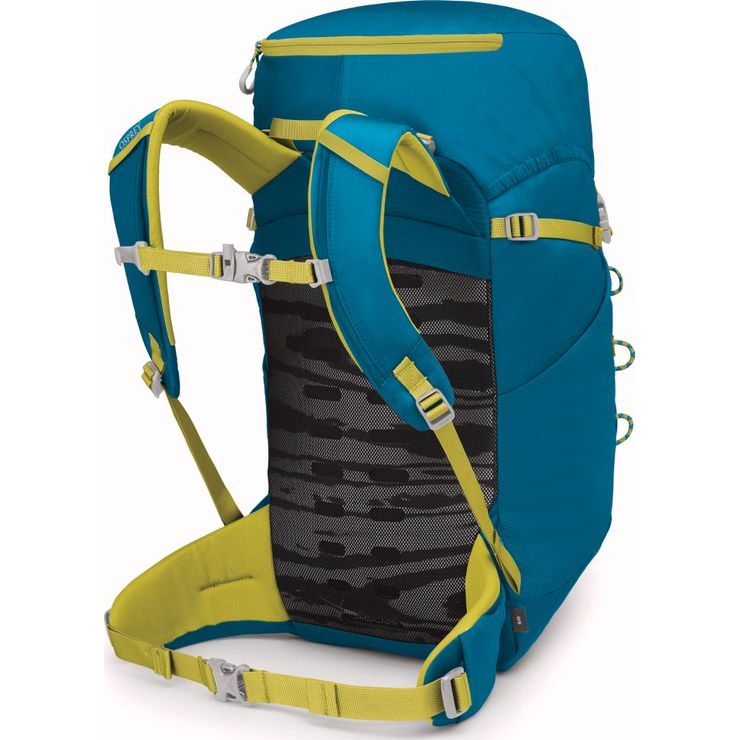 OSPREY JET 28, blue spikemoss/lemongrass