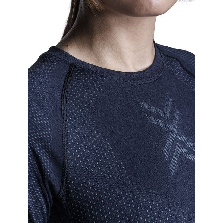 X-BIONIC XCEED RUN SHIRT LS WMN X Black/Rhino Grey