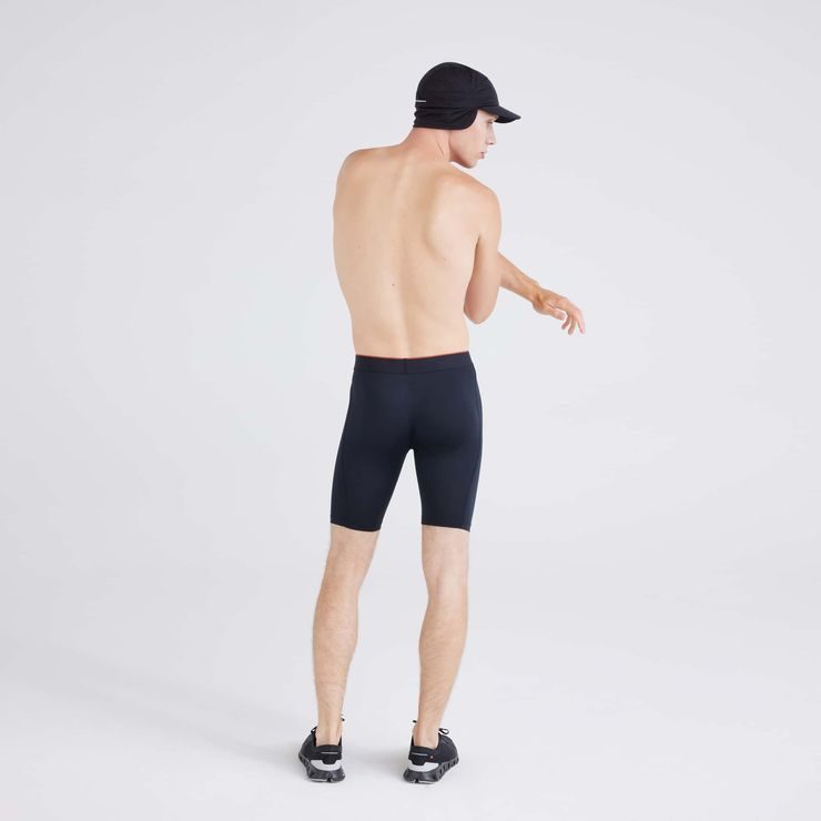 SAXX MULTI-SPORT MESH LONG BOXER BRIEF FLY black