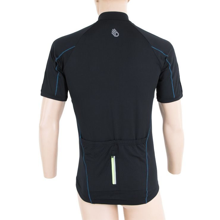 SENSOR CYKLO ENTRY pánský dres kr.ruk., černá