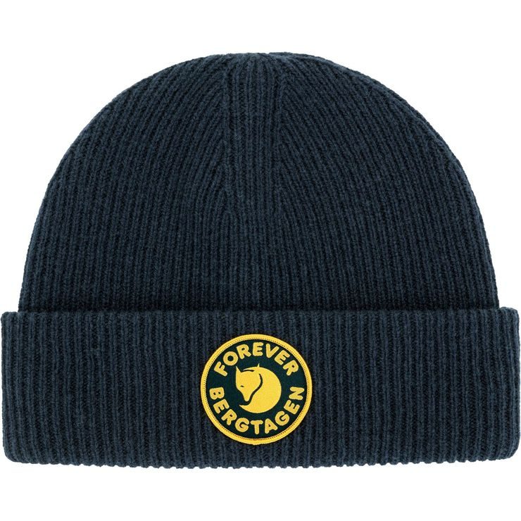 FJÄLLRÄVEN Bergtagen Forever Wool Beanie Dark Navy
