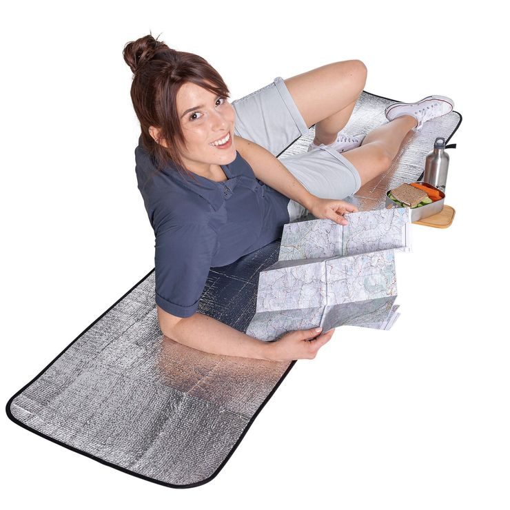 TATONKA ALU-SEAT MAT 50 X 180CM silver