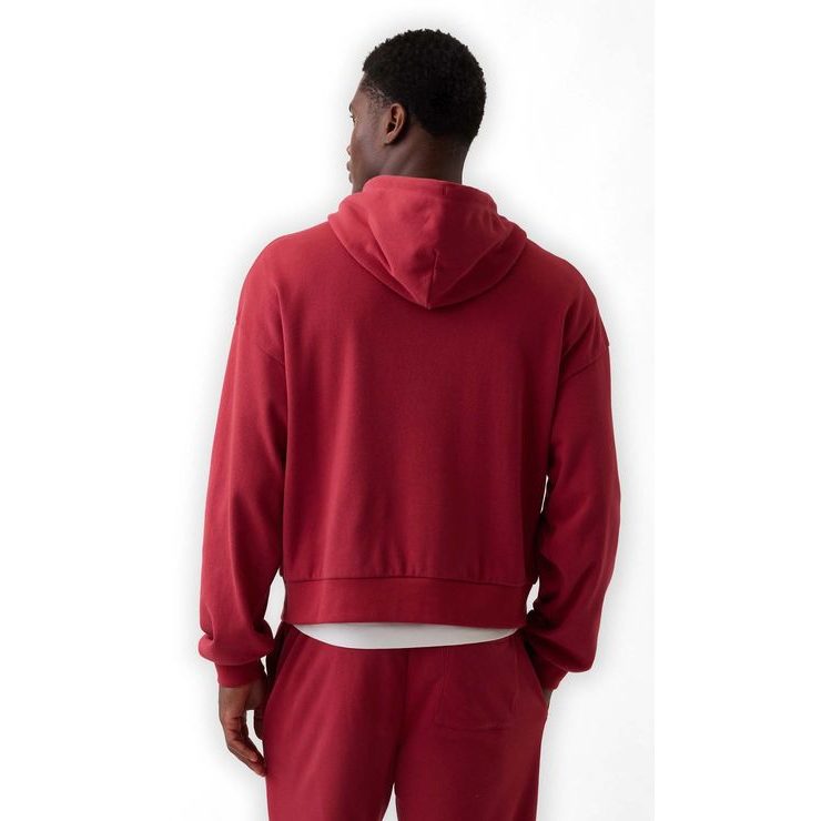 GAP 887935-02 Oversize mikina s logem VintageSoft Červená