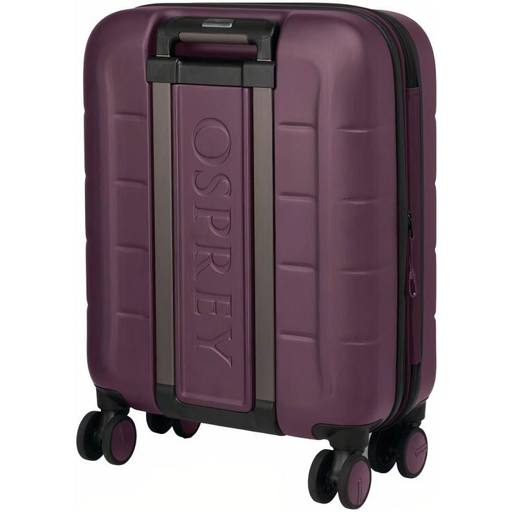 OSPREY OZONE EXP CARRY ON HARDSIDE 4W 44 L, moody burgundy