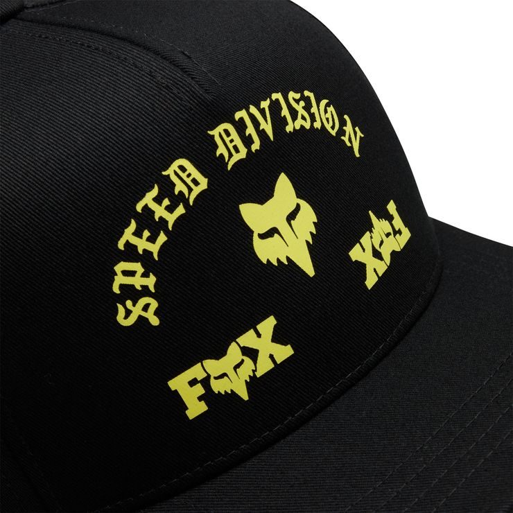 FOX Yth Icon Snapback Hat Black