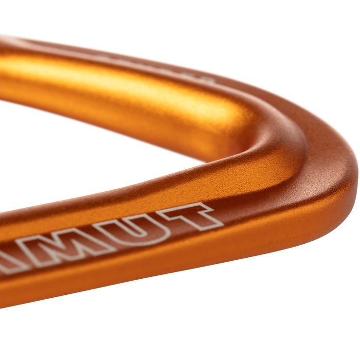 MAMMUT Sender Keylock 17 cm Quickdraw, Light Grey-Gold