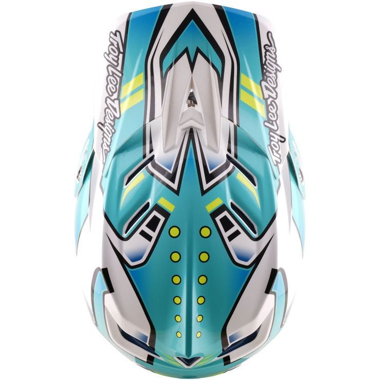 TROY LEE DESIGNS D4 COMPOSITE MIPS CREST REAL TEAL