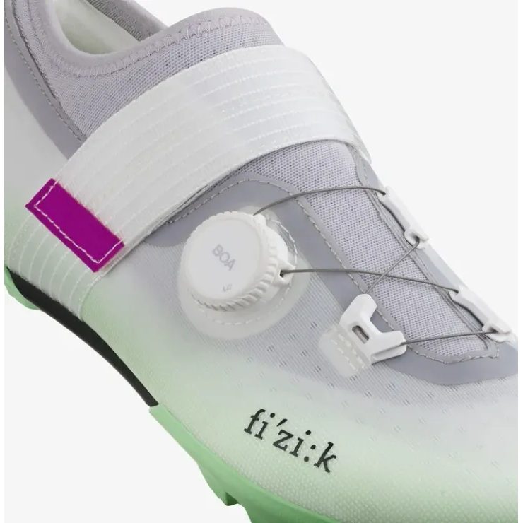 FIZIK VENTO FEROX 2.0 LIGHT GREY - MINT GREEN