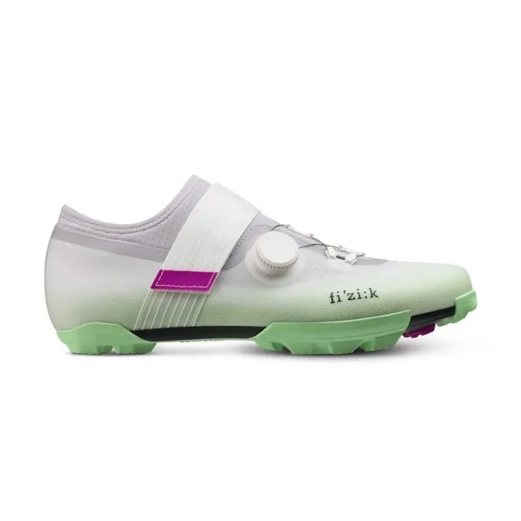 FIZIK VENTO FEROX 2.0 LIGHT GREY - MINT GREEN