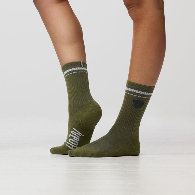 FJÄLLRÄVEN Hoja Socks Eggshell