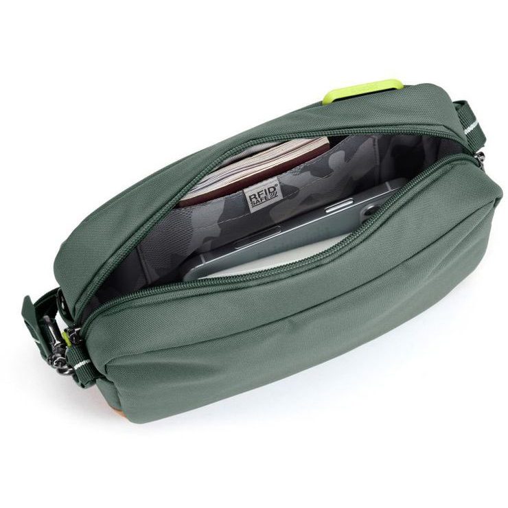 PACSAFE GO CROSSBODY 3 spruce green