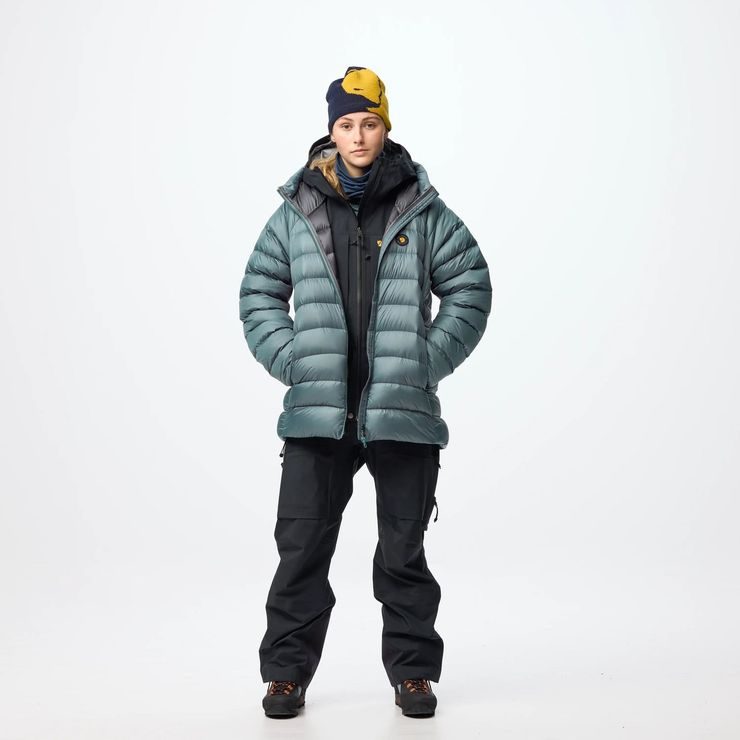 FJÄLLRÄVEN Bergtagen Down Jacket W Laurel Green
