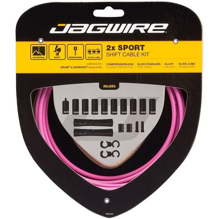 JAGWIRE 2x Sport Shift Kit černá