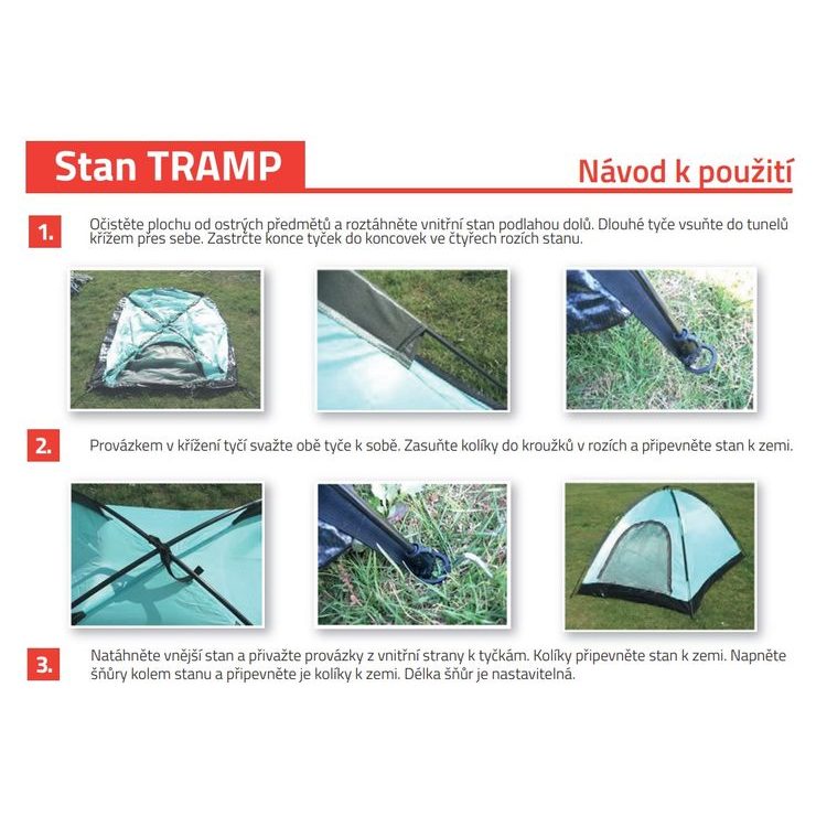 YATE TRAMP Stan šedý