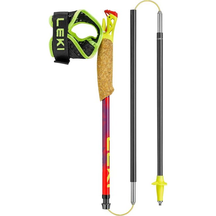 LEKI Ultratrail FX.One SL, bright red-violet-neonyellow