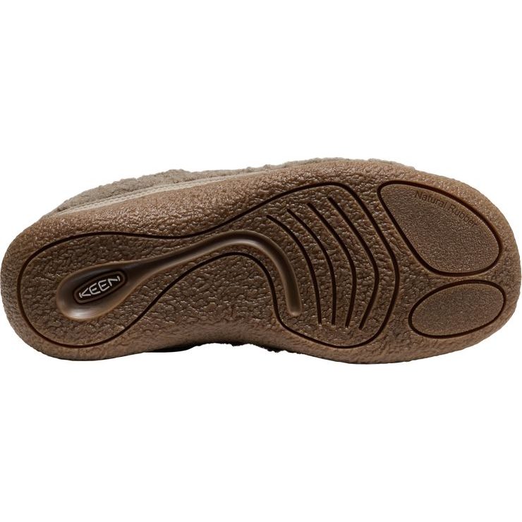 KEEN HOWSER III SLIDE WOMEN, brindle/brindle sherpa fleece